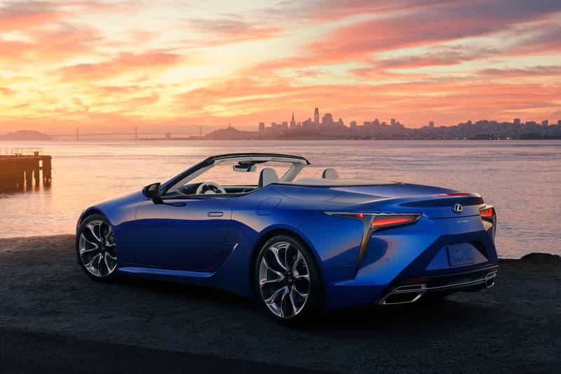 2021 lexus lc 500 two door coupe convertible v8 engine luxury car toyota