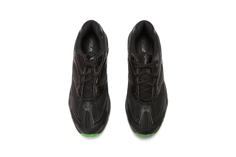 LN-CC x FILA V94M & Creator Sneaker Release Information Cop Online Footwear Collaboration Fall Winter 2019 FW19 Black Shoes Unisex Kicks Chunky Old School OG Style Triple-Black Green Sole Unit