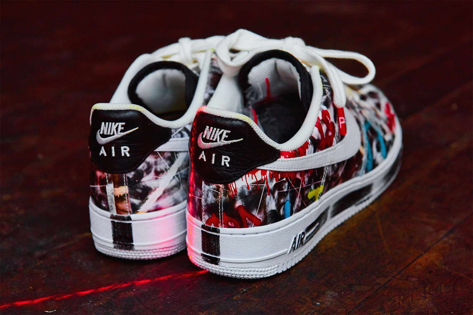 G-Dragon PEACEMINUSONE Nike Air Force 1 Para Noise Look Under Release Info Date Buy