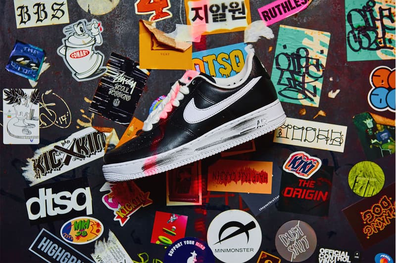 G-Dragon PEACEMINUSONE Nike Air Force 1 Para Noise Look Under Release Info Date Buy