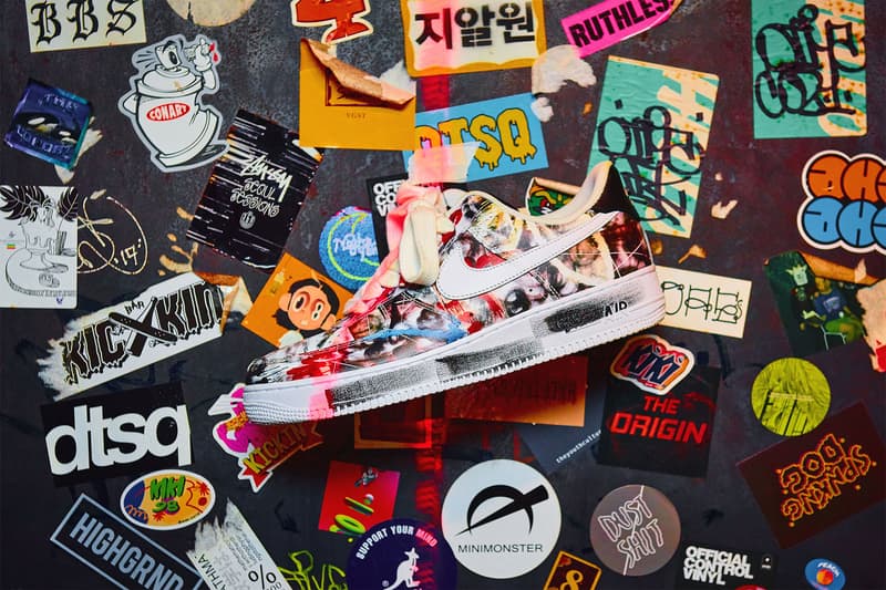  Sepatu  Nike  Air  Force  1  G Dragon