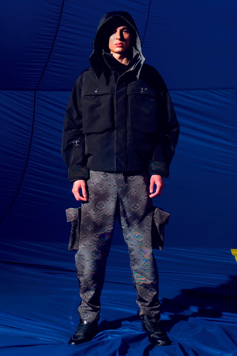 New Louis Vuitton "2054" Collection Lookbook Virgil Abloh techwear clothing jackets outerwear 