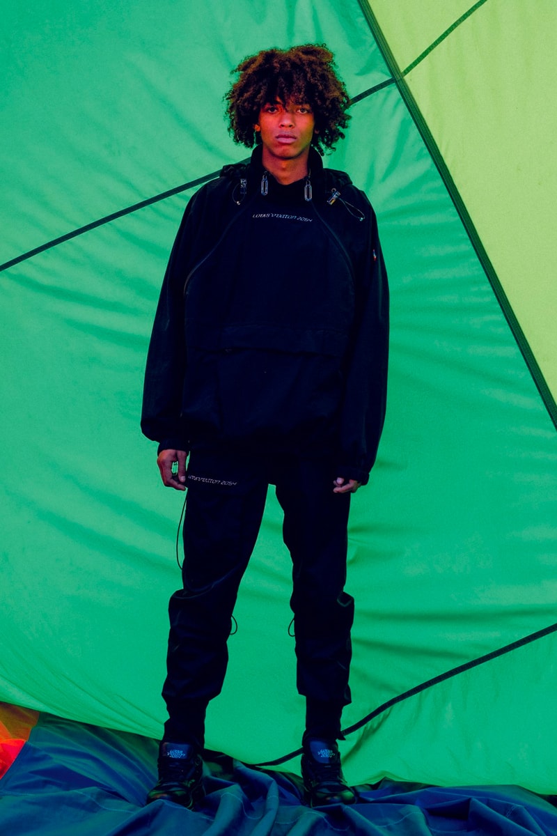 New Louis Vuitton "2054" Collection Lookbook Virgil Abloh techwear clothing jackets outerwear 