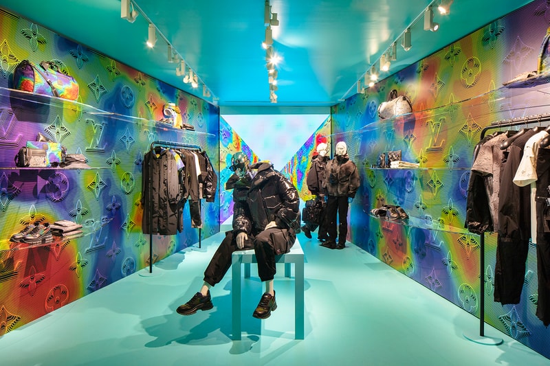 Louis Vuitton 2054 Collection Soho Residency pop-up store virgil abloh december 6 2019 