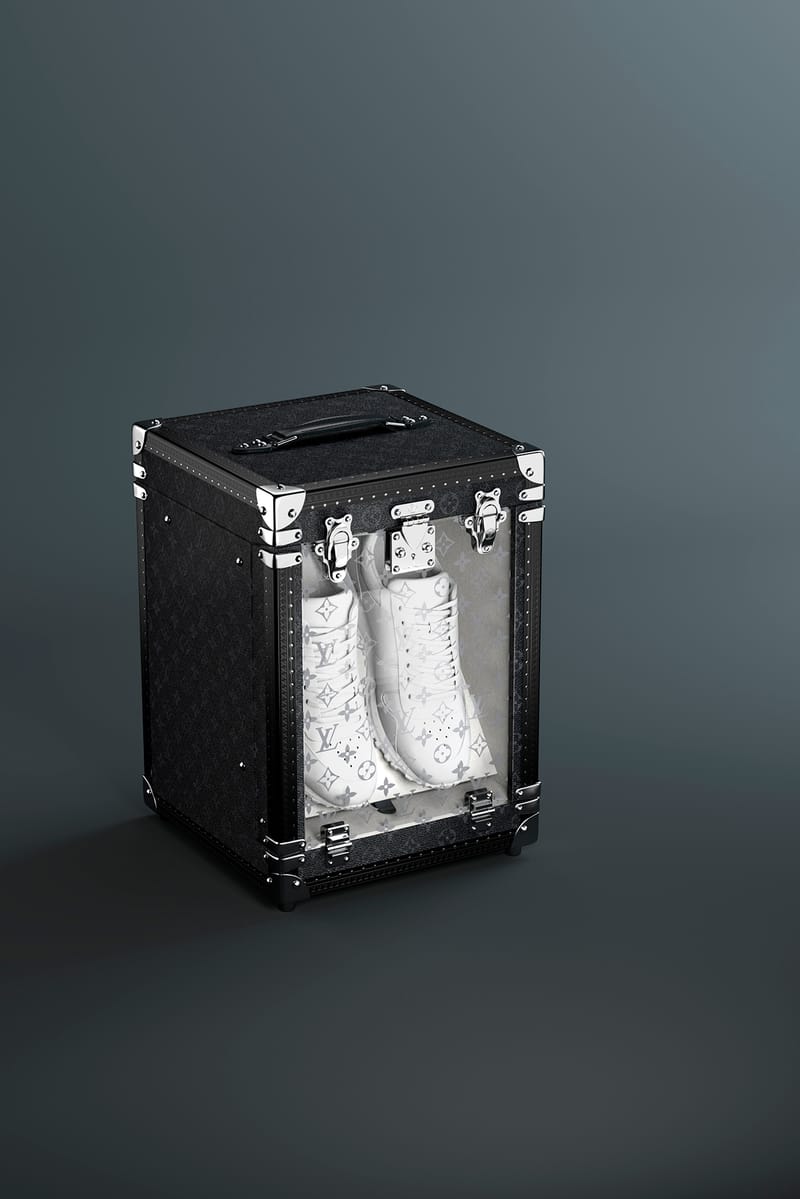 Louis Vuitton  Accessories  Louis Vuitton Empty Shoe Box Browncream  Storage Slide Out Gift Box Bag  Poshmark