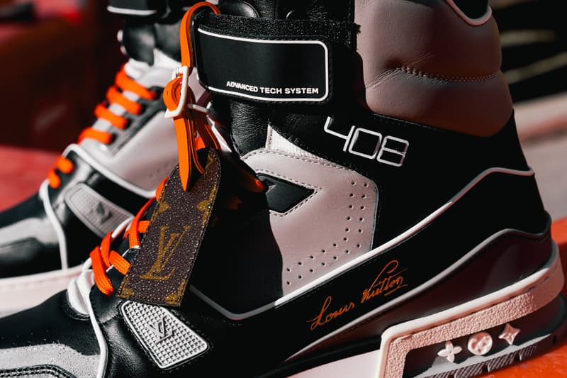 louis vuitton lv 408 trainer hi high virgil abloh new york chicago exclusive release date info photos price