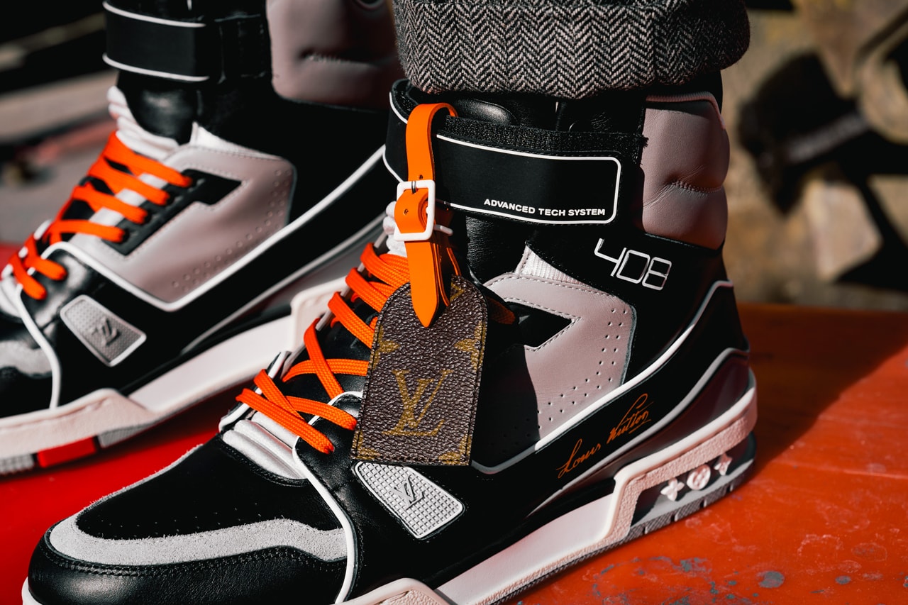 louis vuitton lv 408 trainer hi high virgil abloh new york chicago exclusive release date info photos price