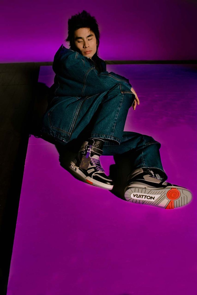 Louis Vuitton LV 408 Trainer "Paris" Release Date Closer Look Official Imagery Virgil Abloh Designed Sneakers Shoes High Top Footwear Nine City Exclusives