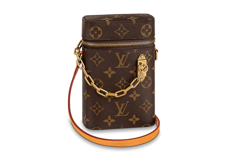 Louis Vuitton Pre-Spring/Summer 2020 "Monogram Legacy" Collection Virgil Abloh Design Accessories First Look Leather Goods Milk Box Phone Box Saumur Messenger Cabas Voyage Steamer PM Gold Chains Links