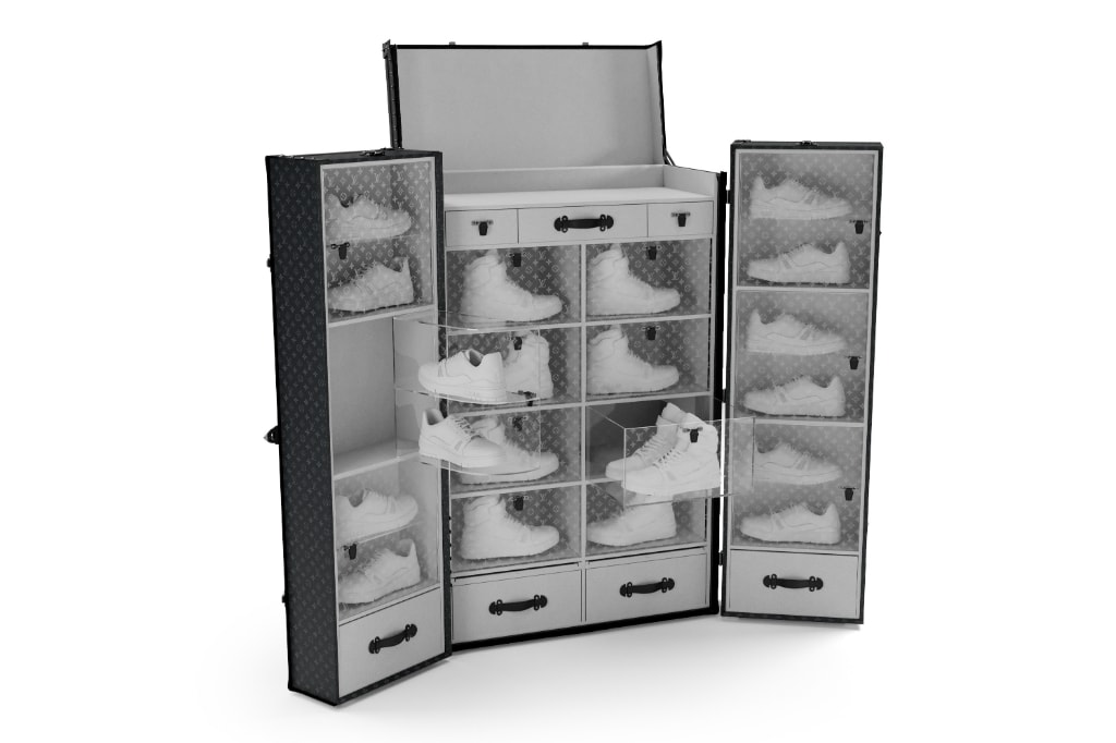 Louis Vuitton Sneaker Trunk | HYPEBEAST Louis Vuitton Sneaker Trunk | HYPEBEAST