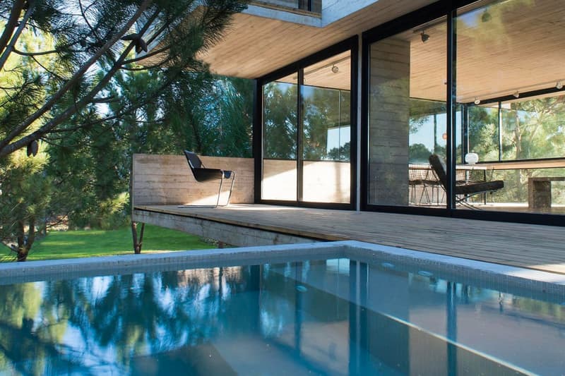 Luciano Kruk House in the Trees Info CASA EN LOS ÁRBOLES architecture minimal minimalist homes houses concrete brutalist Buenos Aires