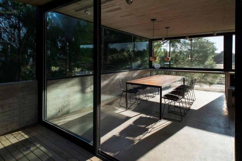 Luciano Kruk House in the Trees Info  CASA EN LOS ÁRBOLES architecture minimal minimalist homes houses concrete brutalist  Buenos Aires