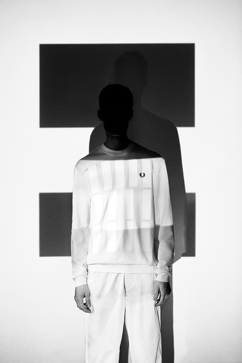 Made Thought x Fred Perry 5-4-4-Inspired Capsule Collection Football History Heritage Classic Design Polo Shirt Formation Graphic London Creative Studio Twin Tipping
