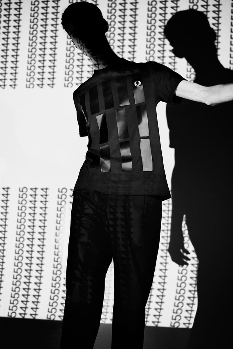 Made Thought x Fred Perry 5-4-4-Inspired Capsule Collection Football History Heritage Classic Design Polo Shirt Formation Graphic London Creative Studio Twin Tipping