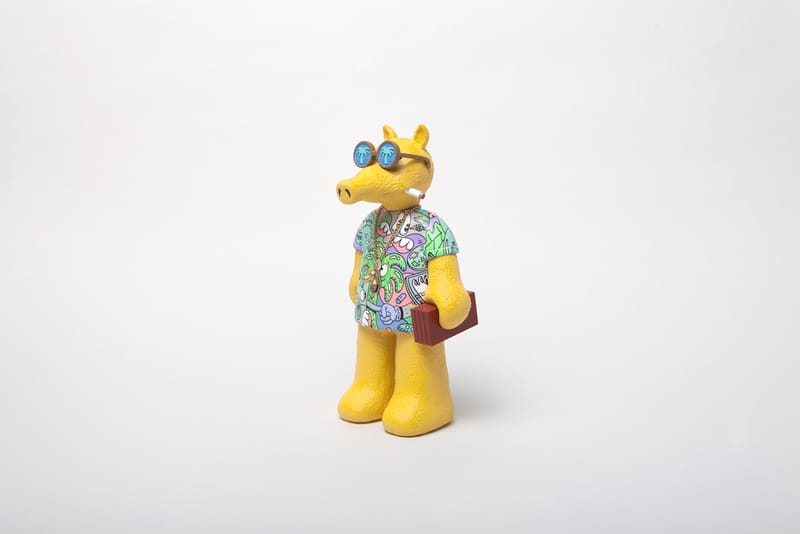 Steven Harrington Connects with Madlib & Freddie Gibbs on Exclusive 'Quasimoto' Sculpture