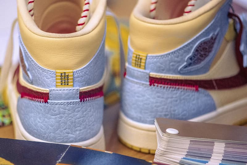 Maison Chateau Rouge X Air Jordan 1 Mid Release Hypebeast Drops Maison Chateau Rouge X Air Jordan 1 Mid Release Hypebeast Drops