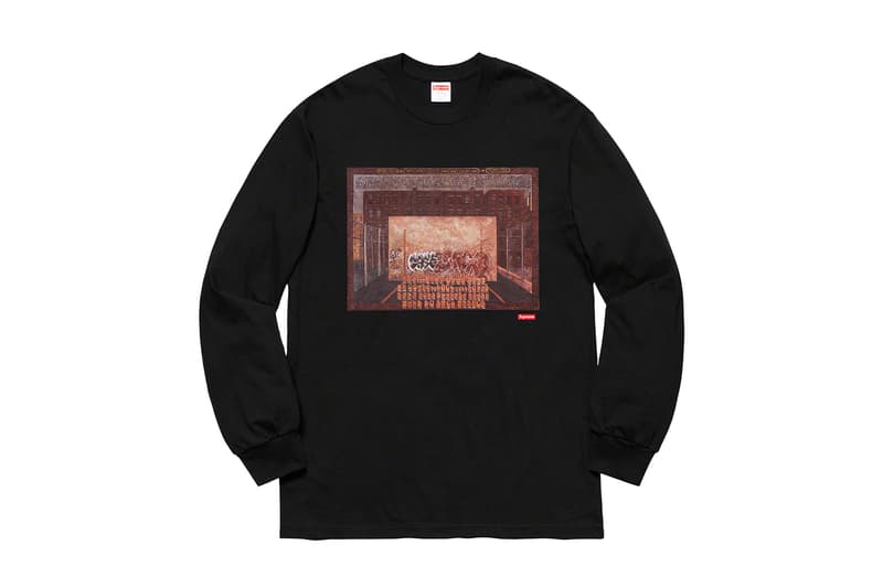 Martin Wong x Supreme FW19 Collection New York Artists Barry Blinderman Miguel Piñero Daze Paintings hoodies shirts rayon 