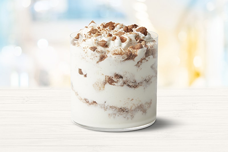 McDonald's Snickerdoodle McFlurry seven years 2012 Holiday Mint McFlurry Seasonal offerings dessert cinnamon cookie crumble treat christmas uber ubereats Linda VanGosen fast food mcdelivery