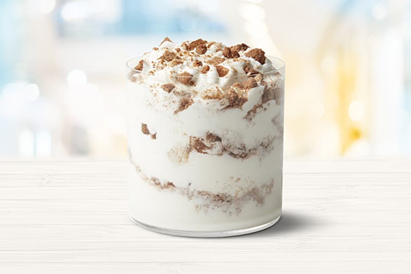 McDonald's Snickerdoodle McFlurry seven years 2012 Holiday Mint McFlurry Seasonal offerings dessert cinnamon cookie crumble treat christmas uber ubereats Linda VanGosen fast food mcdelivery