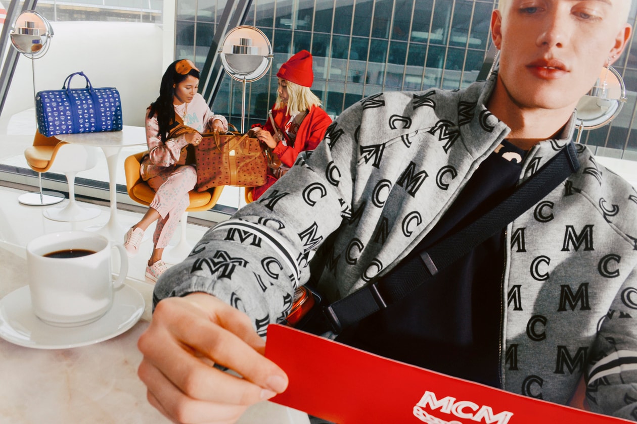 MCM Spring/Summer 2020 Collection Festive Campaign imagery lookbook fw19 leather goods accessories handbags clothing apparel