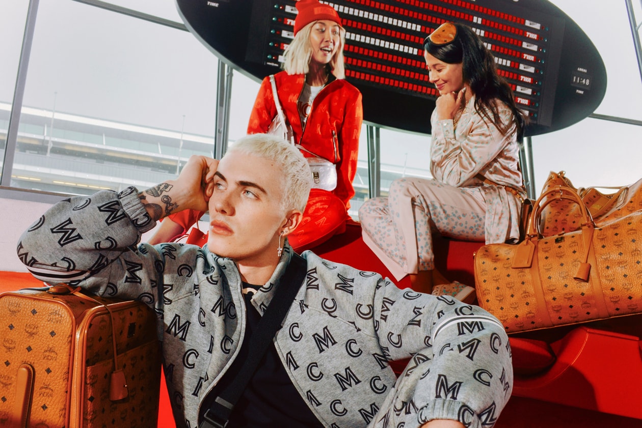 MCM Spring/Summer 2020 Collection Festive Campaign imagery lookbook fw19 leather goods accessories handbags clothing apparel