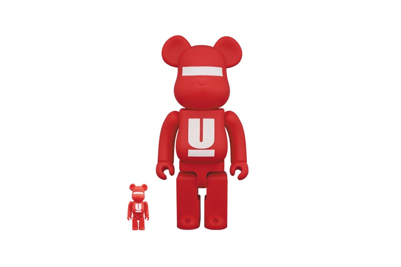 UNDERCOVER Medicom Toy BEARBRICK 100 400 FUCK Pattern logo jun takahashi red figures toymaker collectibles collaborations toys accessories design we make noise not clothes