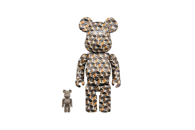 UNDERCOVER Medicom Toy BEARBRICK 100 400 FUCK Pattern logo jun takahashi red figures toymaker collectibles collaborations toys accessories design we make noise not clothes