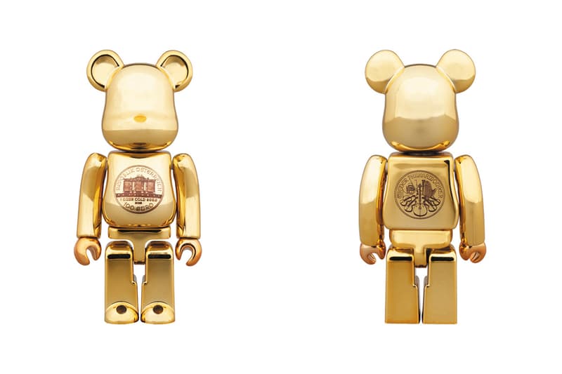 Medicom Toy Vienna Philharmonic Gold BEARBRICK figures toys manufacturer Wiener Philharmoniker Wiener Musikverein REPUBLIK ӦSTERREICH 1842 bullion coin sell orchestra