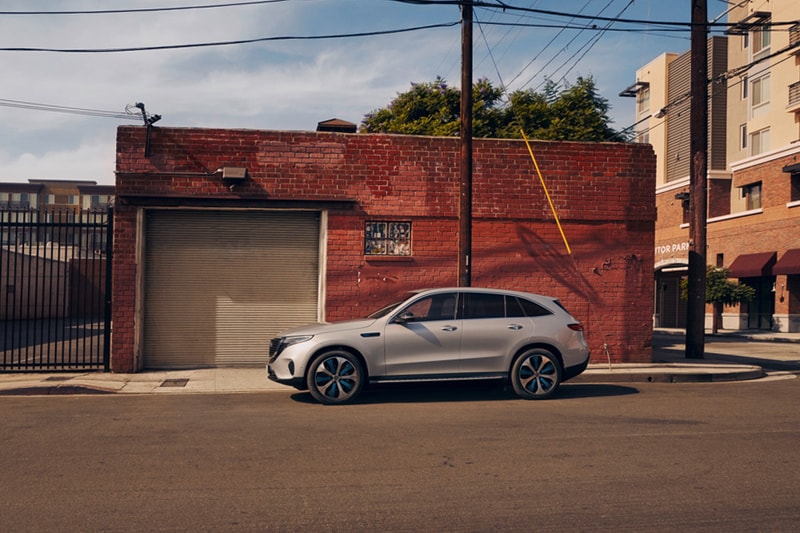 The Weeknd Mercedes-Benz EQC Campaign Announcement abel Toronto R&B singer Benz Electric vehicles music Blinding Lights EVs Advertising Media TV Ads 