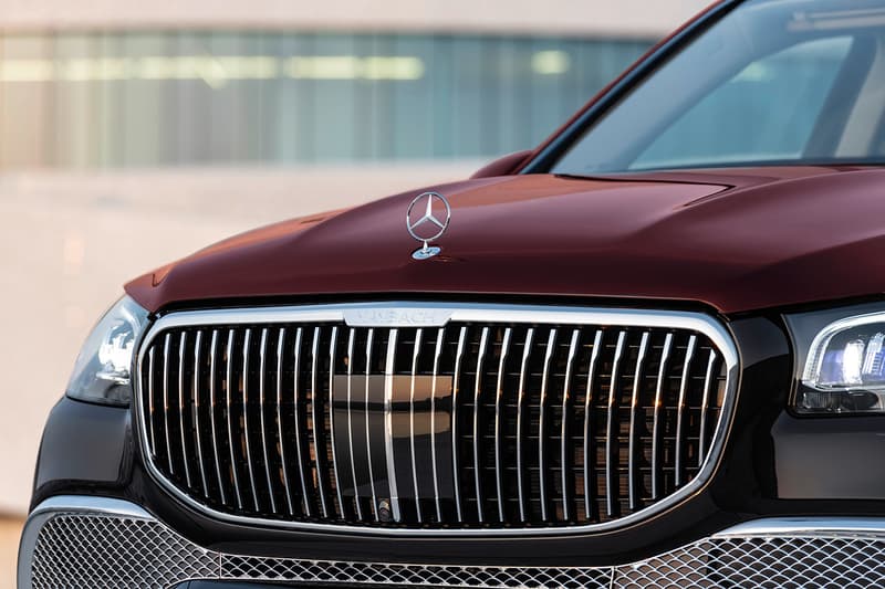 Mercedes-Maybach GLS 600 4MATIC First Look SUV Luxury Sports Utility Vehicle Closer Big Car Luxe German Automotive Twin Turbo 4-Liter V8 Engine 48-volt system EQ Boost
