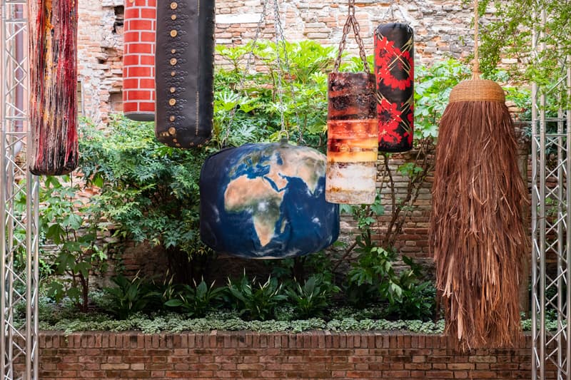 Michèle Lamy Sotheby's Online Charity Auction Punching Bags BXR London Carpenters Workshop Gallery