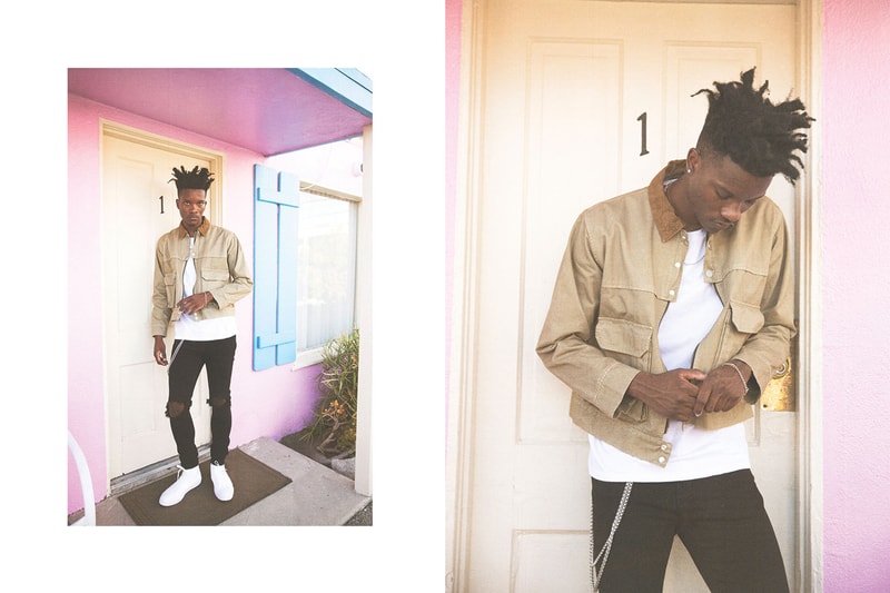 MNML FW19 Collection Launches Affordable Winter-Wear Los Angeles Denim vintage washed tees sweatshirts new puffer jackets workwear-inspired pieces flannels Field Jacket oversized Tech Sherpa Jacket Cropped Puffer Jacket Camo and Black Flannel Sherpa Skinny Stretch Denim fit X Denim Vintage and Tech Cargo pants Snap Western pants Snap II Cargo pants Snap Denim