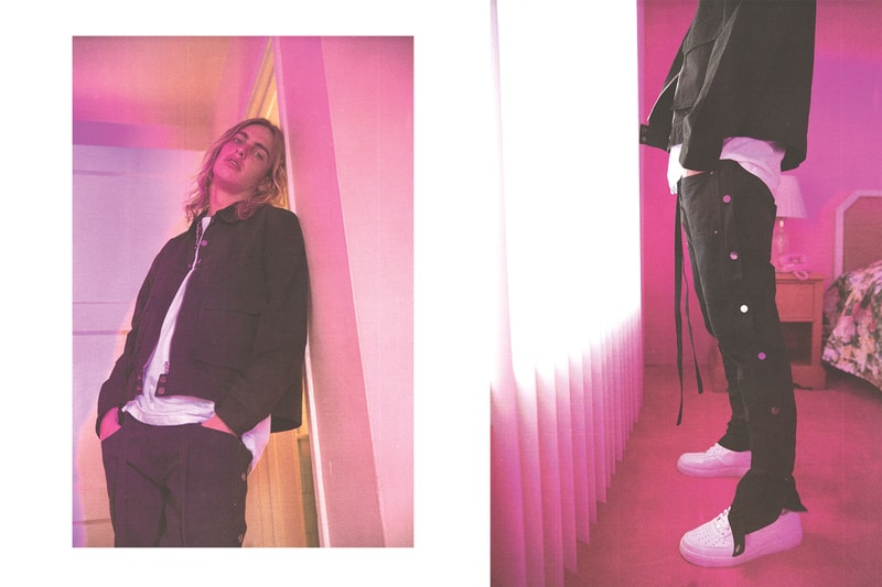 MNML FW19 Collection Launches Affordable Winter-Wear Los Angeles Denim vintage washed tees sweatshirts new puffer jackets workwear-inspired pieces flannels Field Jacket oversized Tech Sherpa Jacket Cropped Puffer Jacket Camo and Black Flannel Sherpa Skinny Stretch Denim fit X Denim Vintage and Tech Cargo pants Snap Western pants Snap II Cargo pants Snap Denim