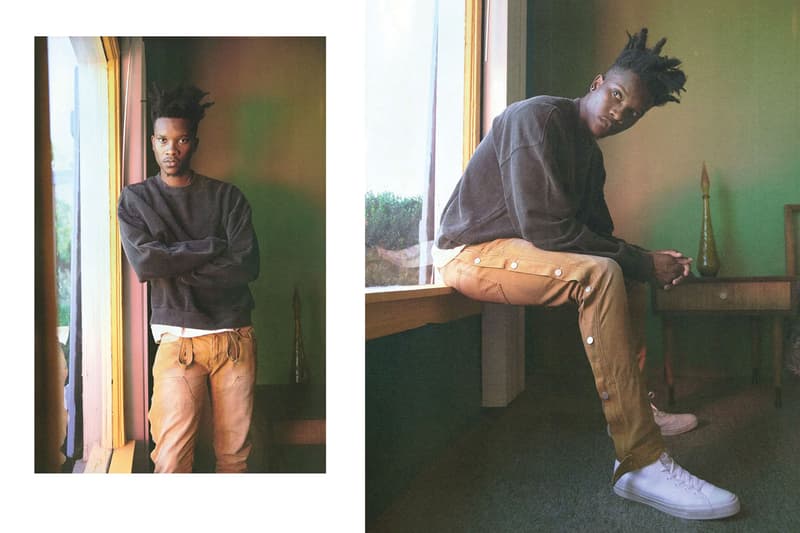 MNML FW19 Collection Launches Affordable Winter-Wear Los Angeles Denim vintage washed tees sweatshirts new puffer jackets workwear-inspired pieces flannels Field Jacket oversized Tech Sherpa Jacket Cropped Puffer Jacket Camo and Black Flannel Sherpa Skinny Stretch Denim fit X Denim Vintage and Tech Cargo pants Snap Western pants Snap II Cargo pants Snap Denim