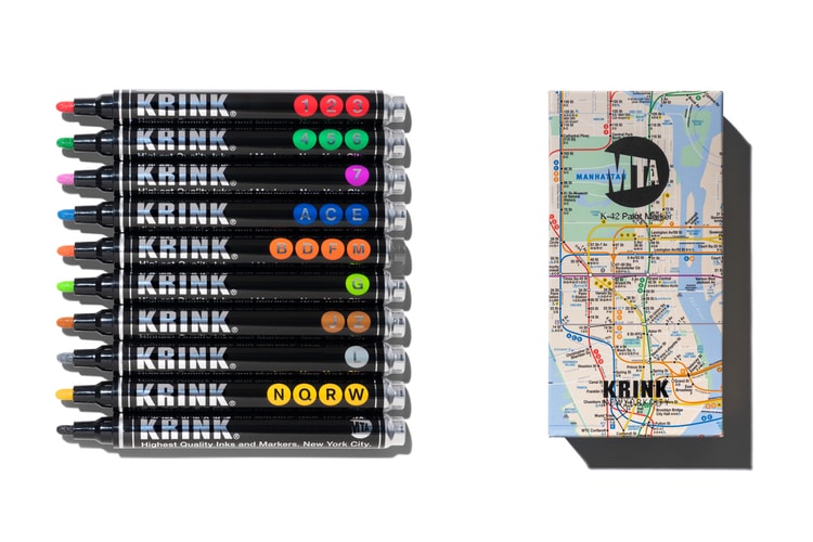 KRINK Joins Forces with New York City’s MTA on Special Paint Marker Set