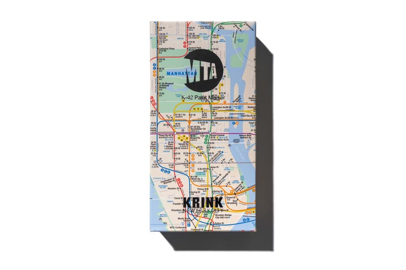 mta new york city transit krink paint marker set