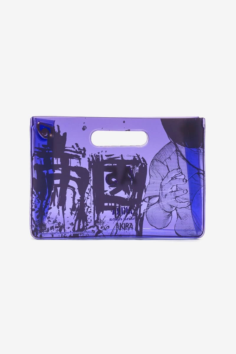 nana-nana AKIRA ART WALL PROJECT A5 Bag Release Tetsuo Purple Blue Green Yellow Orange Red Kosuke Kawamura Katsuhiro Otomo