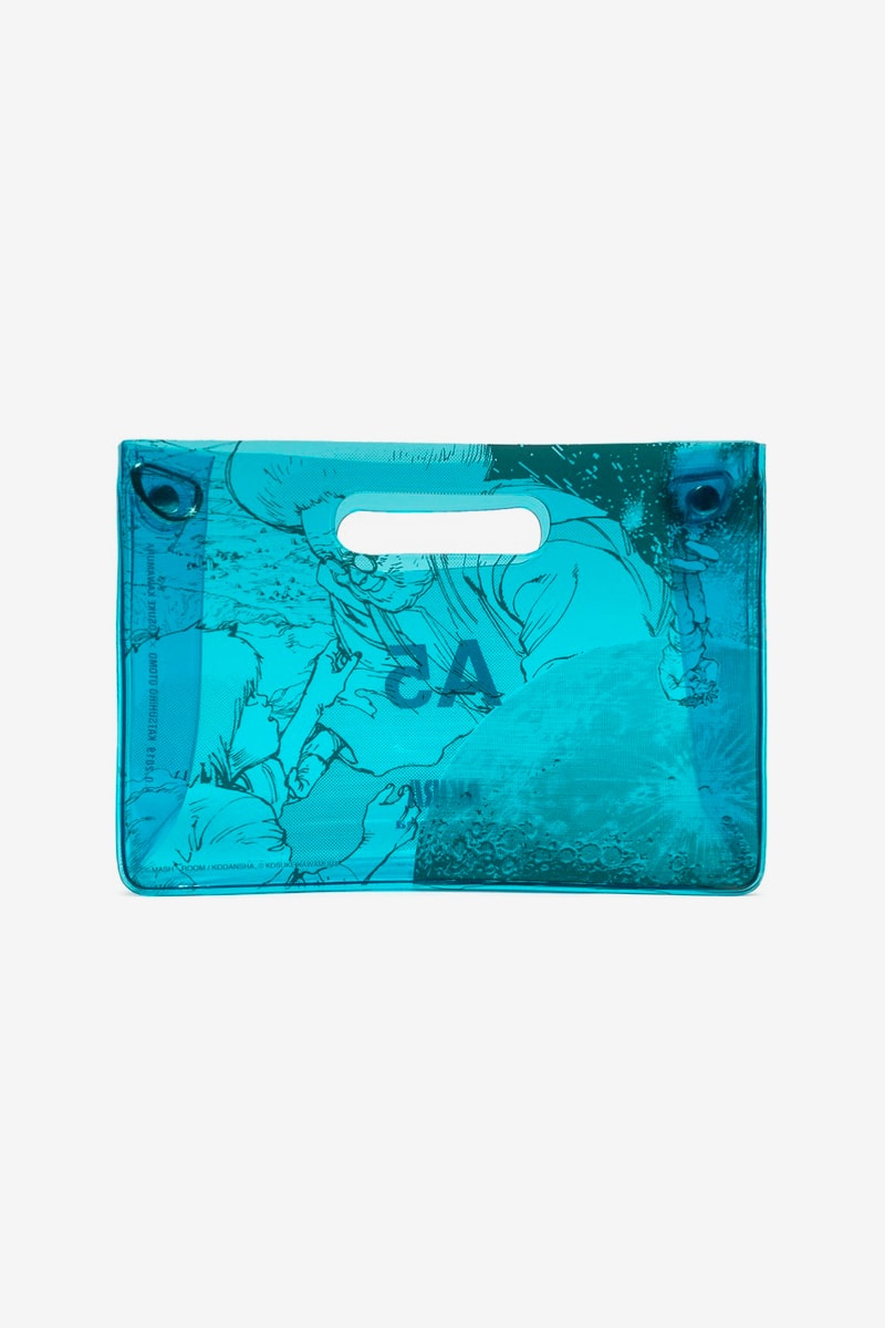 nana-nana AKIRA ART WALL PROJECT A5 Bag Release Tetsuo Purple Blue Green Yellow Orange Red Kosuke Kawamura Katsuhiro Otomo