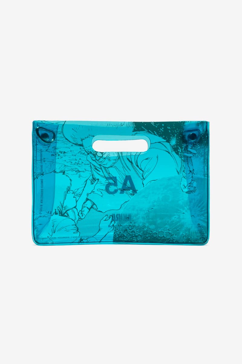 nana-nana AKIRA ART WALL PROJECT A5 Bag Release Tetsuo Purple Blue Green Yellow Orange Red Kosuke Kawamura Katsuhiro Otomo