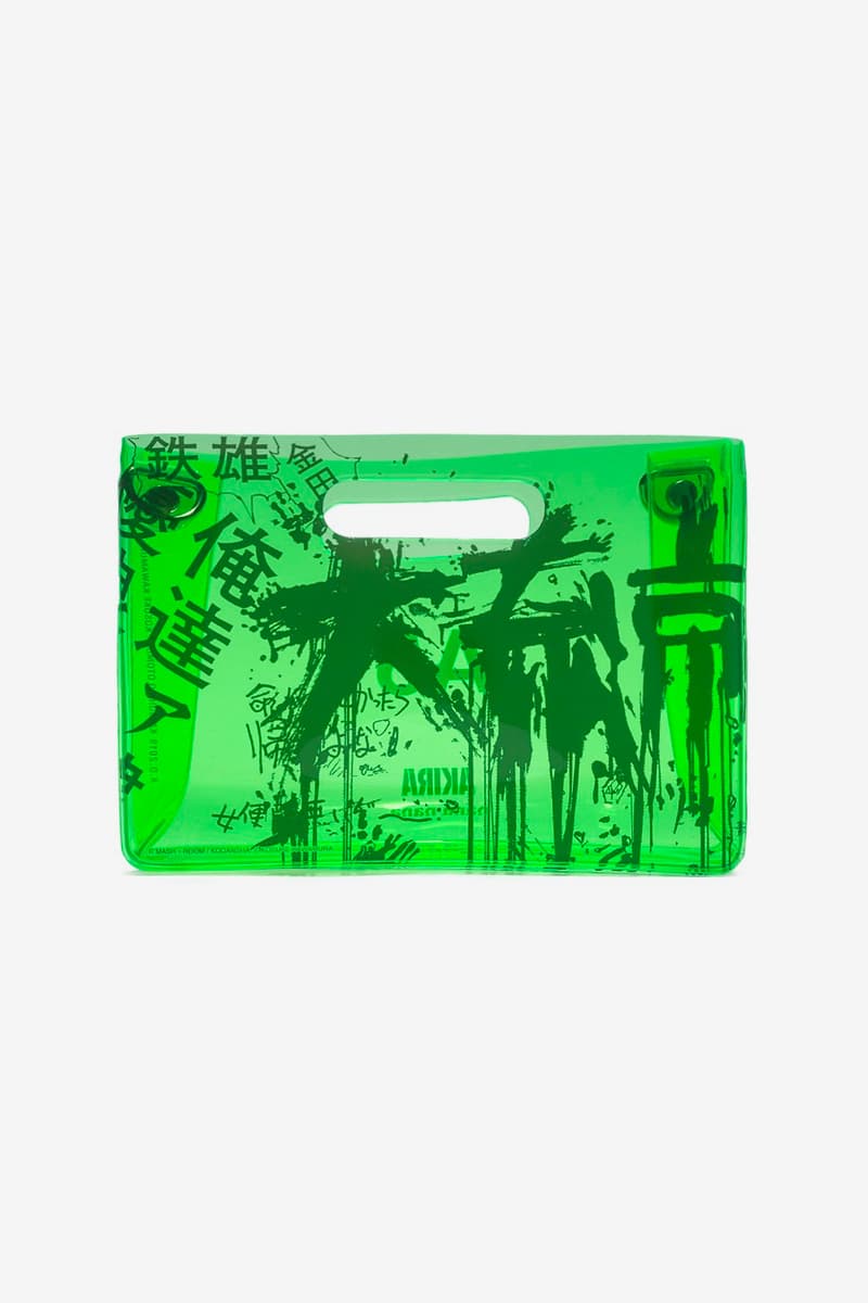 nana-nana AKIRA ART WALL PROJECT A5 Bag Release Tetsuo Purple Blue Green Yellow Orange Red Kosuke Kawamura Katsuhiro Otomo