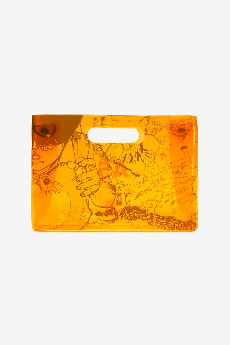 nana-nana AKIRA ART WALL PROJECT A5 Bag Release Tetsuo Purple Blue Green Yellow Orange Red Kosuke Kawamura Katsuhiro Otomo