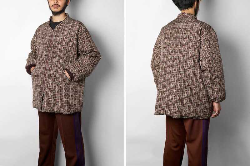 NEEDLES Billowy insulated Down Parkas Fall Winter 2019 collection japan nepenthes daiki suzuki keizo shimizu outerwear jackets taffeta over uneven dyed TUSSORE sur coat price drop details info jackets