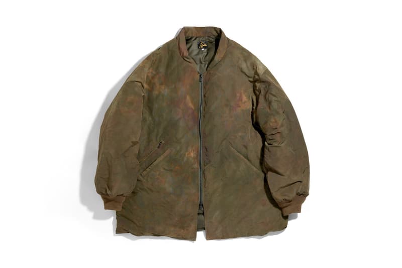 NEEDLES Billowy insulated Down Parkas Fall Winter 2019 collection japan nepenthes daiki suzuki keizo shimizu outerwear jackets taffeta over uneven dyed TUSSORE sur coat price drop details info jackets