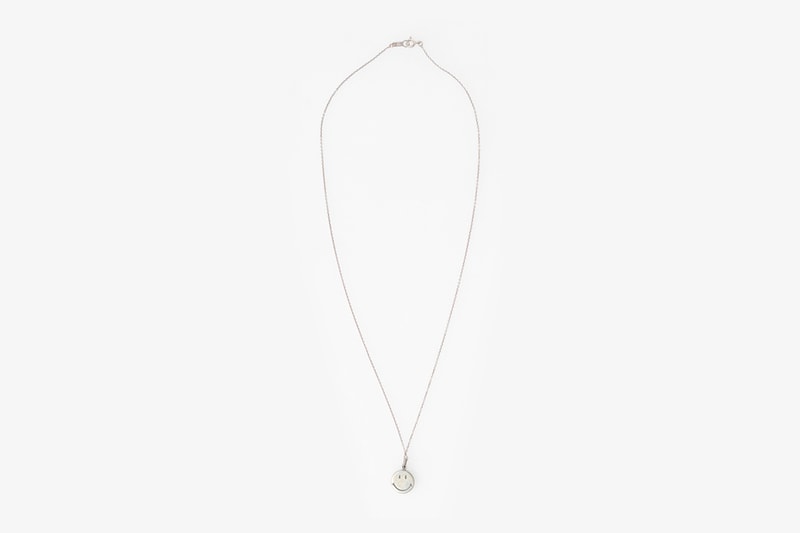 NEEDLES Fall Winter 2019 Jewelry nepenthes necklaces rings peace sign butterfly steve mcqueen gold silver 18k karat plated chains smiley face pendant engraved keizo shimizu