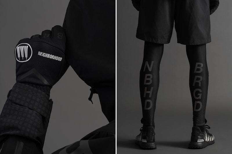 NEIGHBORHOOD adidas Fall Winter 2019 Run City Pack Full Look Jacket windbreaker shorts pants tights mask gloves t shirt long short sleeve shirt Consortium UltraBOOST ATR 19 black Release info Date