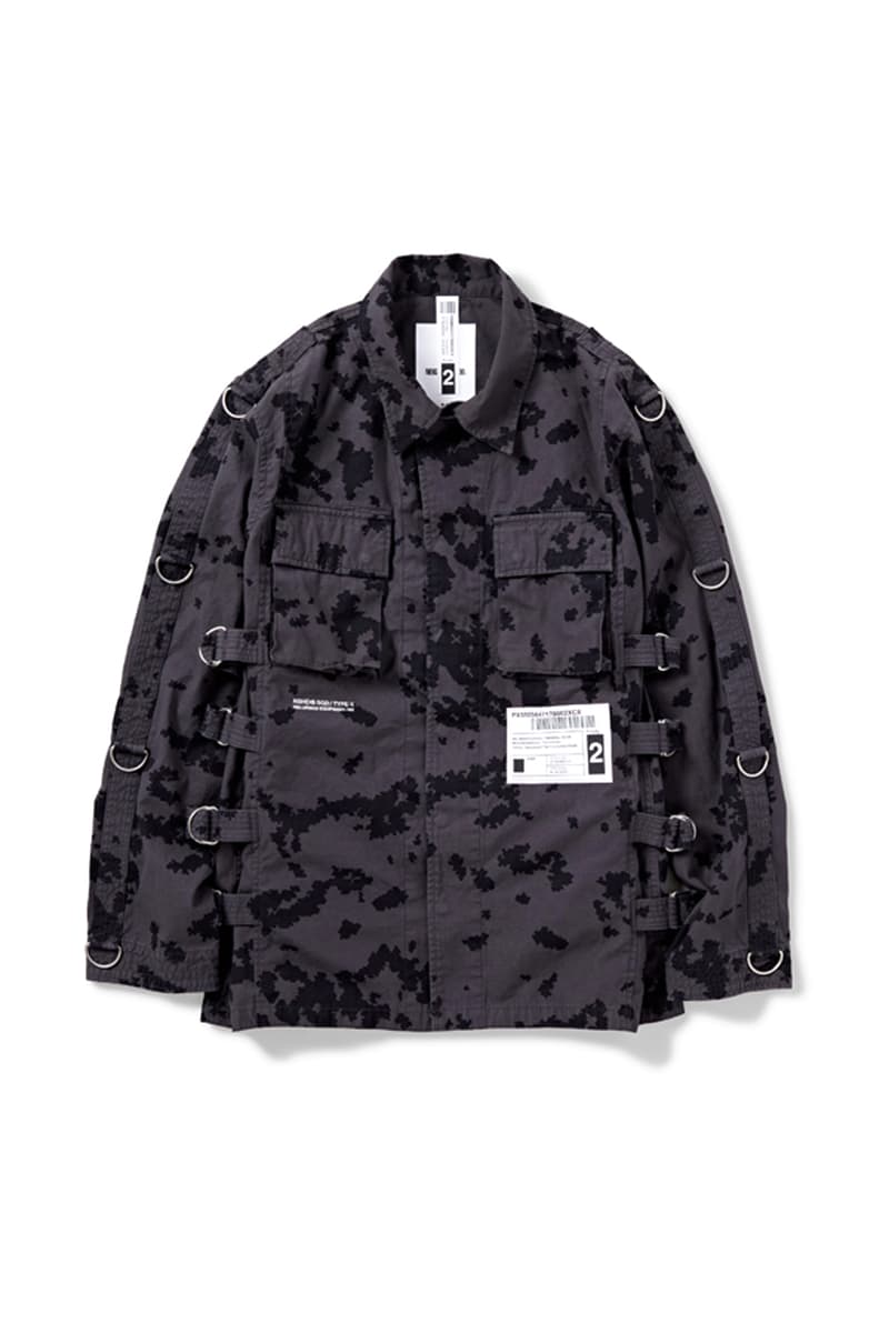 NEIGHBORHOOD MIL BDU SC MOD Bondage Shirt military utilitarian long sleeve detachable pouch compartment shinsuke takizawa japanese fashion functional outerwear fall winter 2019