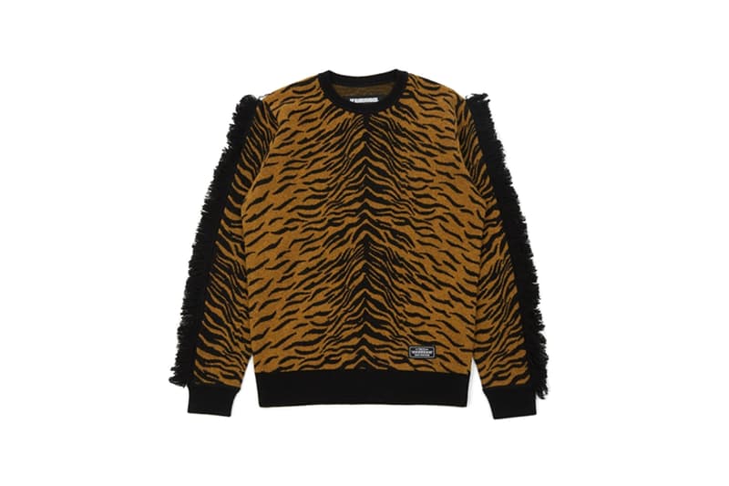 NEIGHBORHOOD Leopard BC Fur R Coat Leo RBELT Longsleeve Zebra WN KNIT Gold fall winter 2019 collection shinsuke takizawa japanaese streetwear patterns animal print knitwear jackets accessories