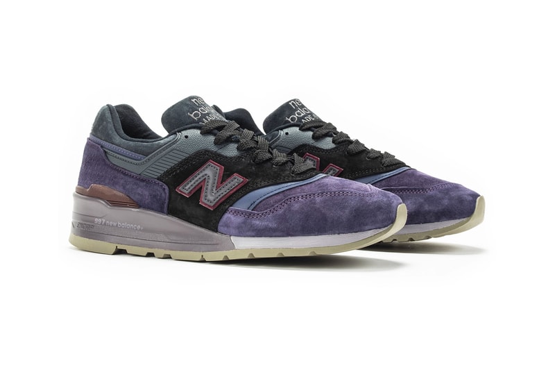 New Balance M997NAK Royal Purple Black sneakers shoes footwear silhouettes XLD trainers runners lifestyle kicks streetwear made in usa encap midsole EVA Fearlessly Independent Since 1906