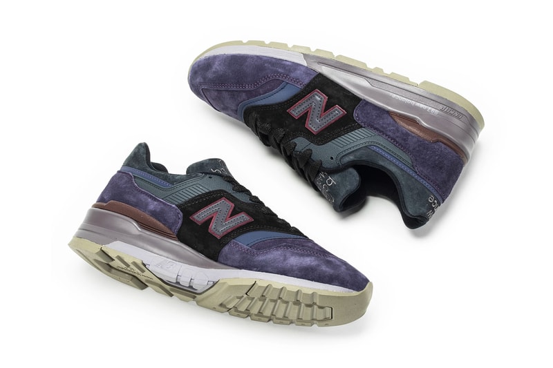 New Balance M997NAK Royal Purple Black sneakers shoes footwear silhouettes XLD trainers runners lifestyle kicks streetwear made in usa encap midsole EVA Fearlessly Independent Since 1906