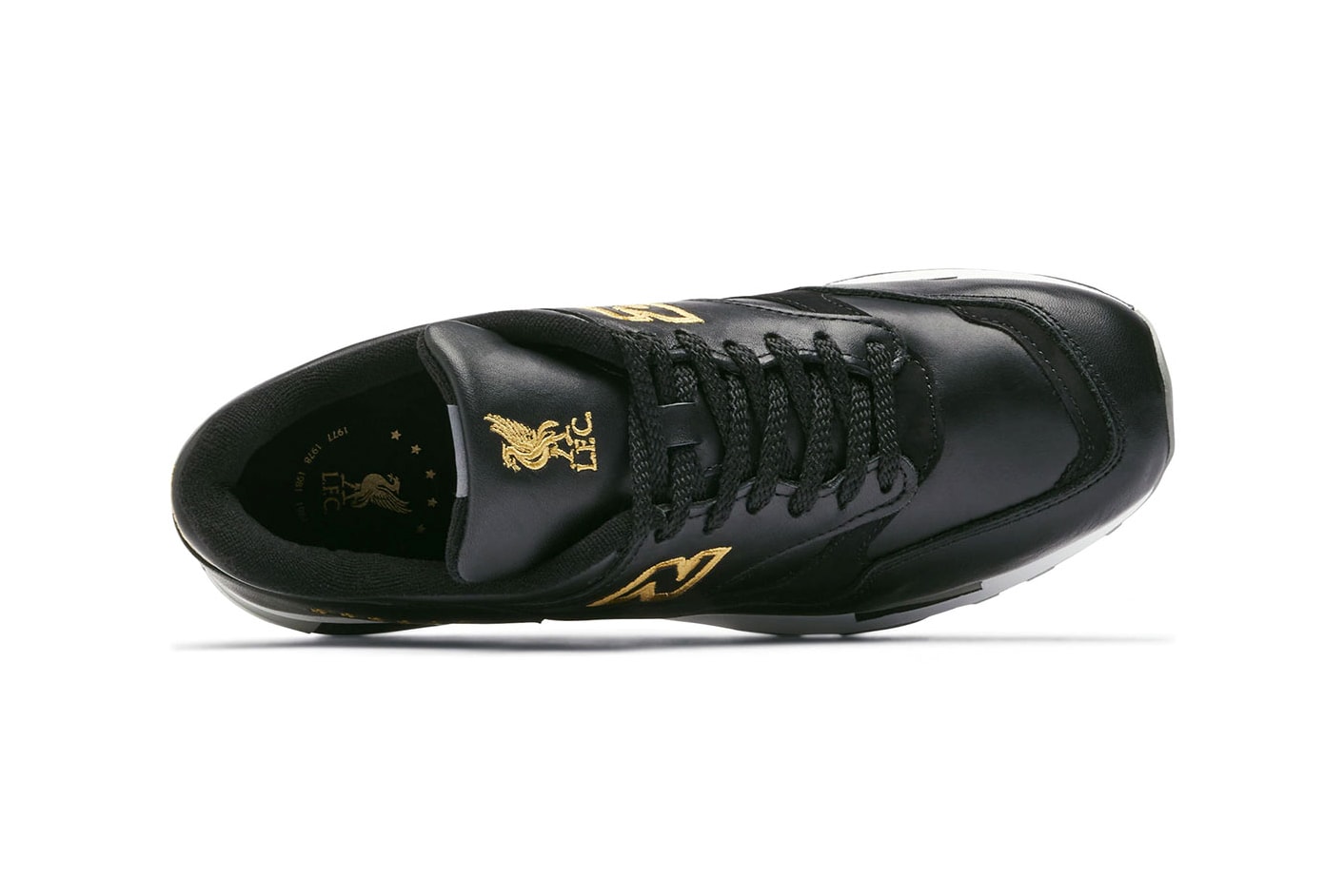 New Balance Made in UK 1500 Liverpool FC black and gold limited edition six times collection 